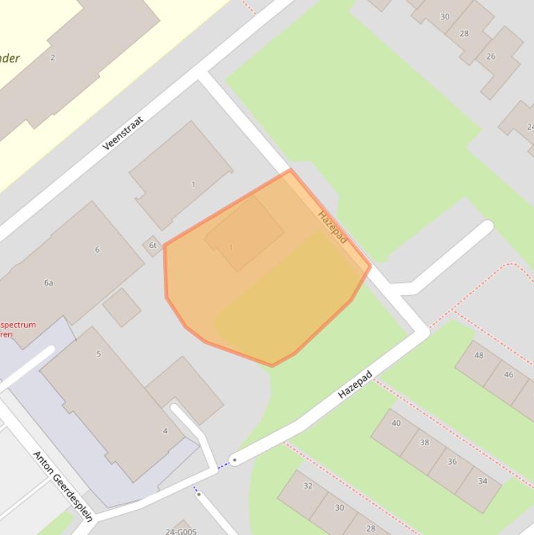 Kaart van postcodegebied 7776BR.