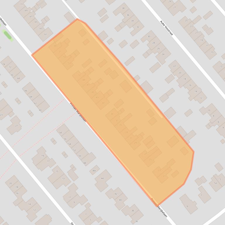 Kaart van postcodegebied 7776XB.