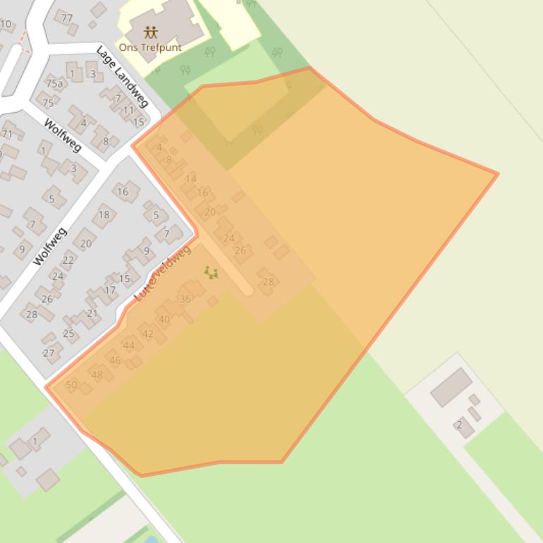 Kaart van postcodegebied 7777RL.