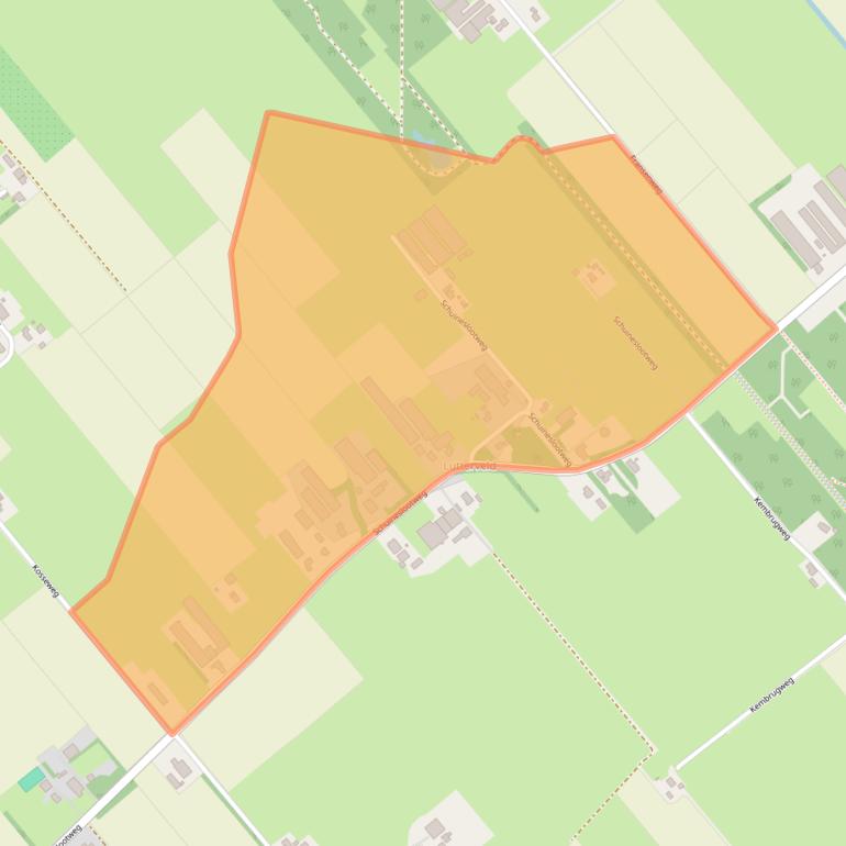 Kaart van postcodegebied 7777ST.
