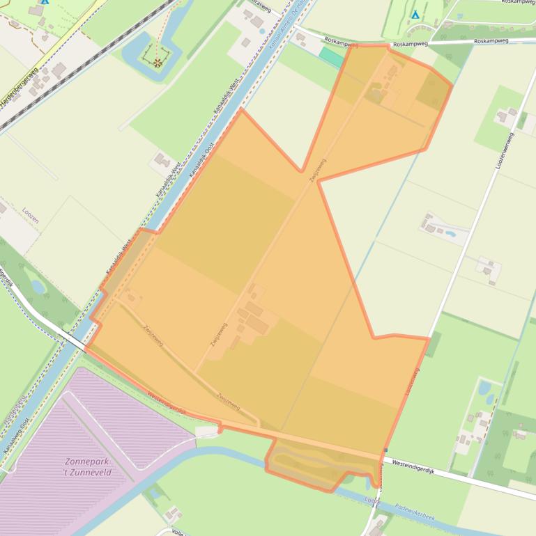 Kaart van postcodegebied 7778HH.