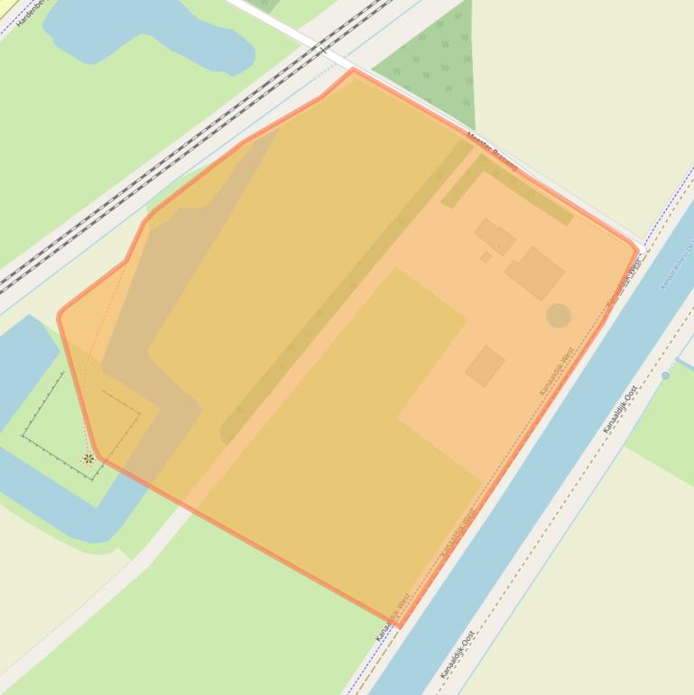 Kaart van postcodegebied 7778HN.