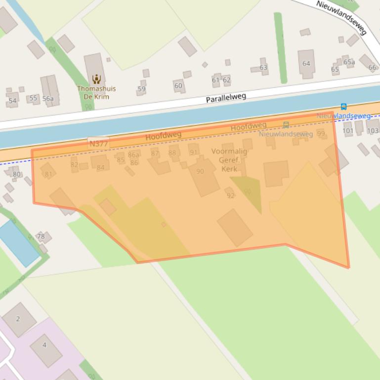 Kaart van postcodegebied 7782PR.