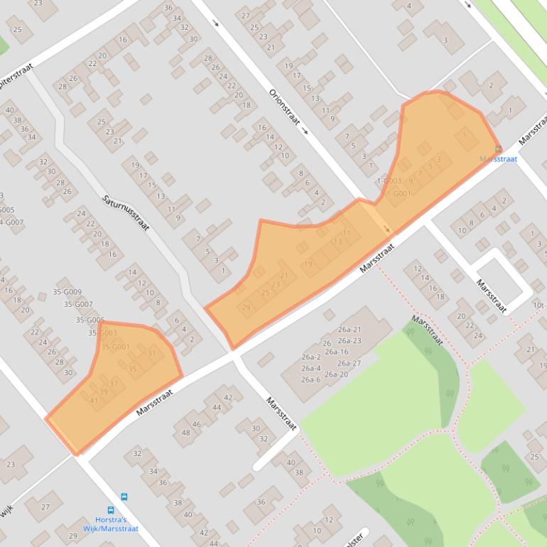 Kaart van postcodegebied 7782RH.