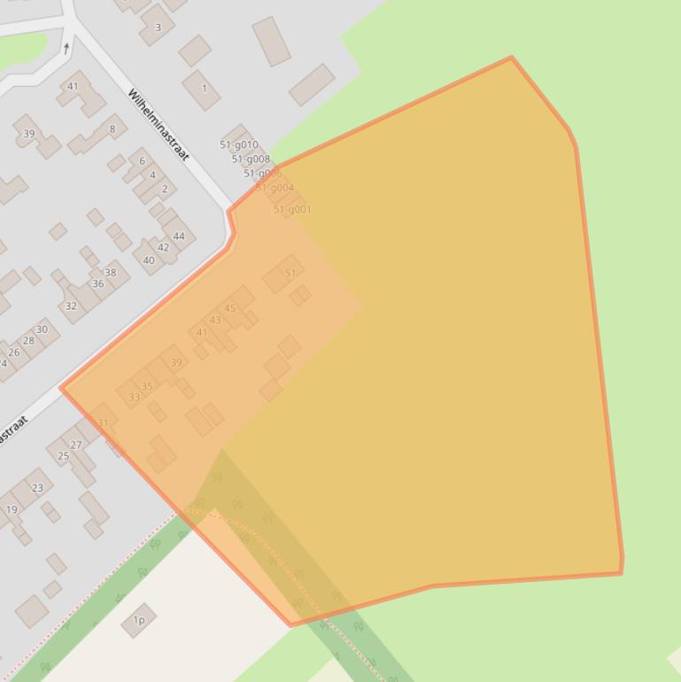 Kaart van postcodegebied 7782RS.