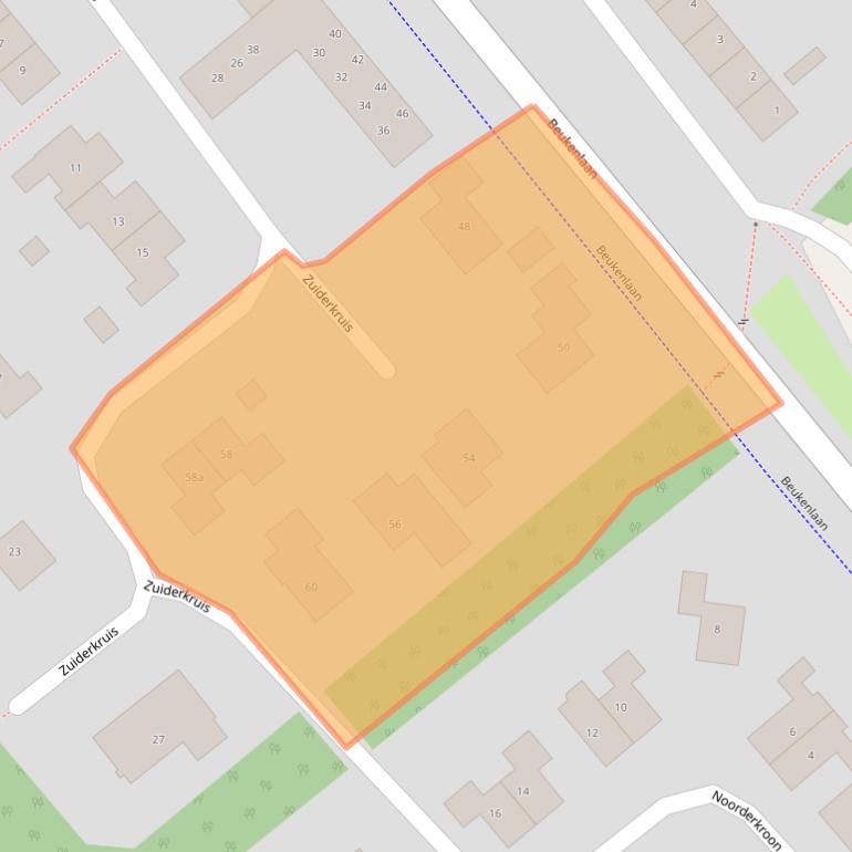 Kaart van postcodegebied 7782SJ.