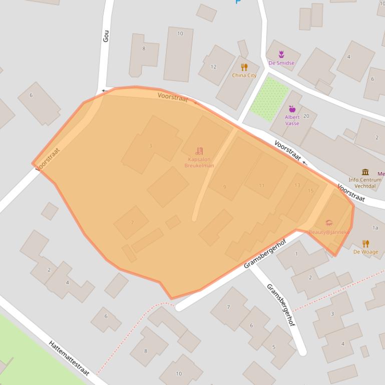 Kaart van postcodegebied 7783AL.