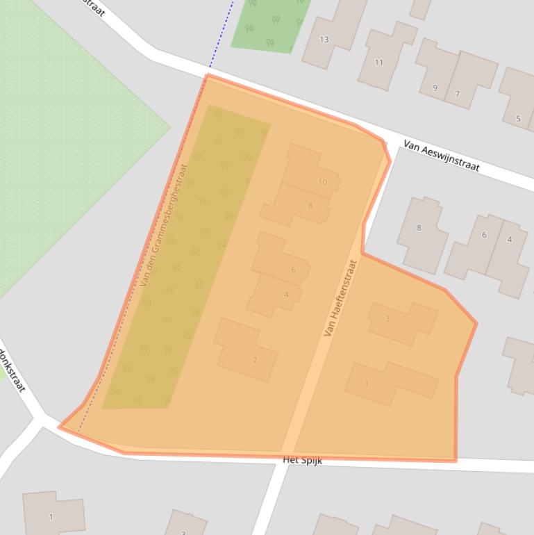 Kaart van postcodegebied 7783GP.