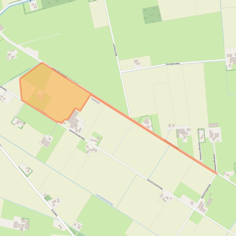 Kaart van postcodegebied 7786BG.