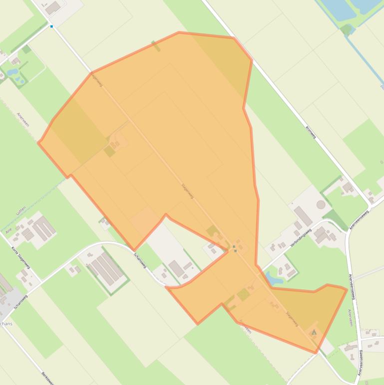 Kaart van postcodegebied 7788AB.