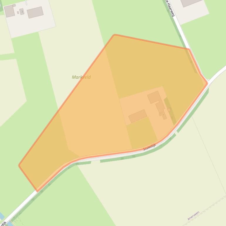 Kaart van postcodegebied 7788AM.