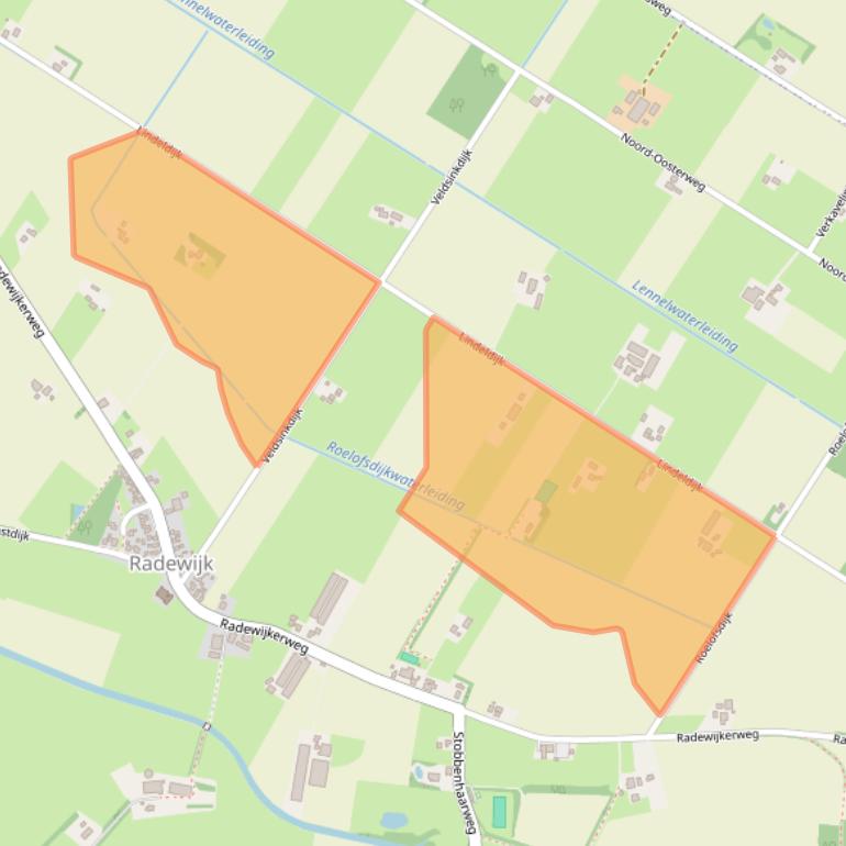 Kaart van postcodegebied 7791RD.