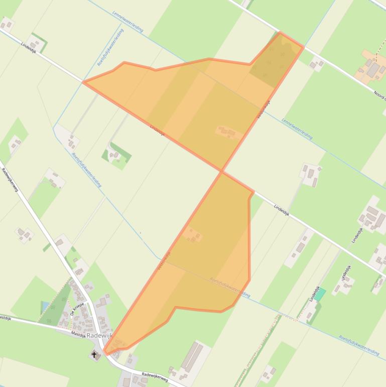 Kaart van postcodegebied 7791RL.