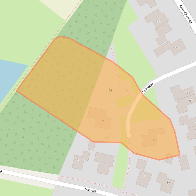 Kaart van postcodegebied 7791RX.