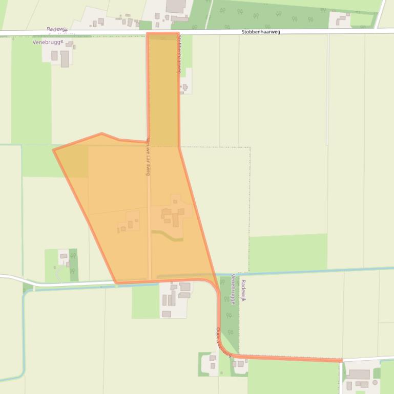 Kaart van postcodegebied 7792VH.