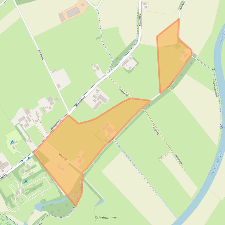 Kaart van postcodegebied 7794RK.