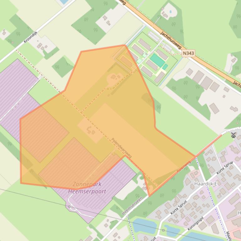 Kaart van postcodegebied 7796HD.