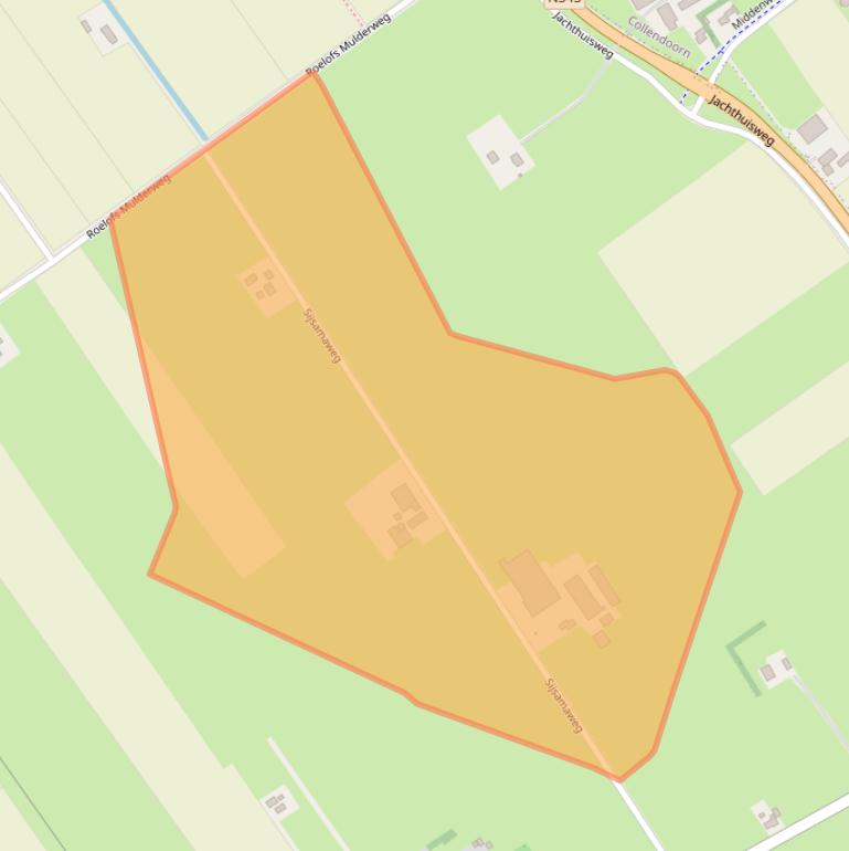 Kaart van postcodegebied 7796HG.