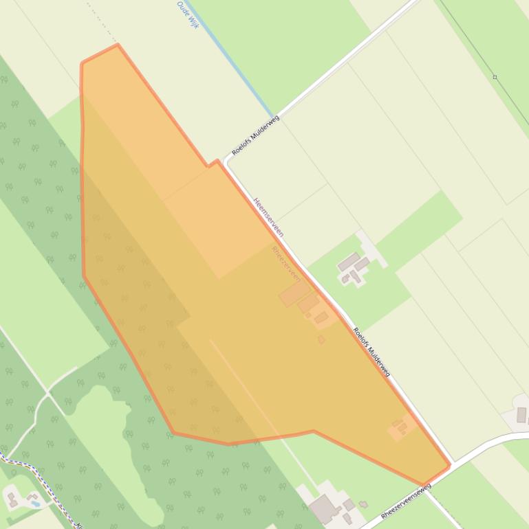 Kaart van postcodegebied 7797HA.