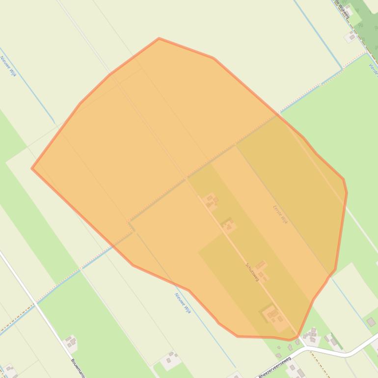 Kaart van postcodegebied 7797HK.