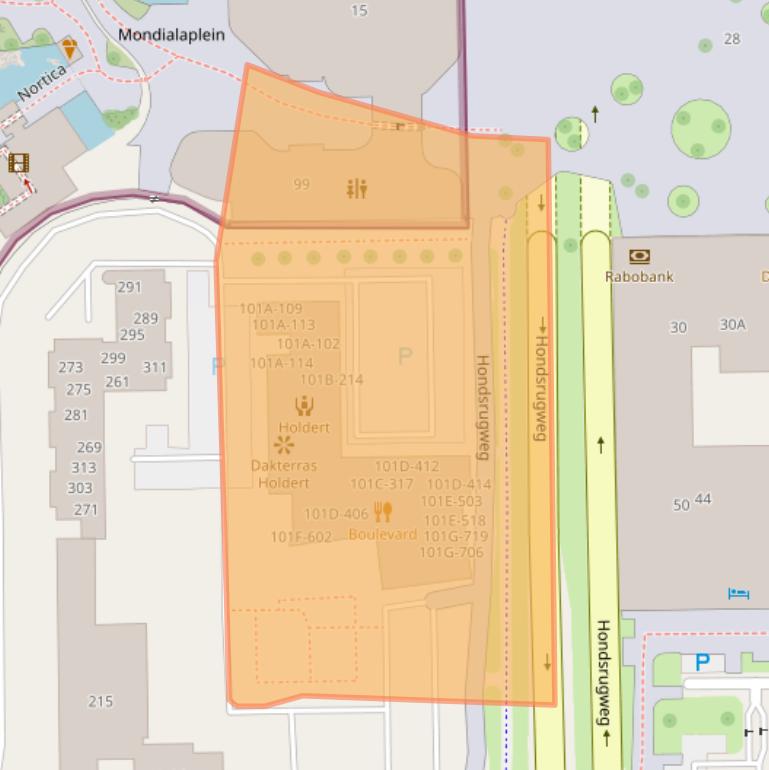 Kaart van postcodegebied 7811AB.
