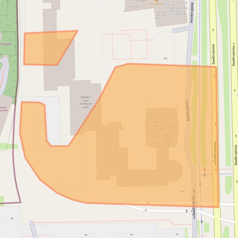 Kaart van postcodegebied 7811AC.