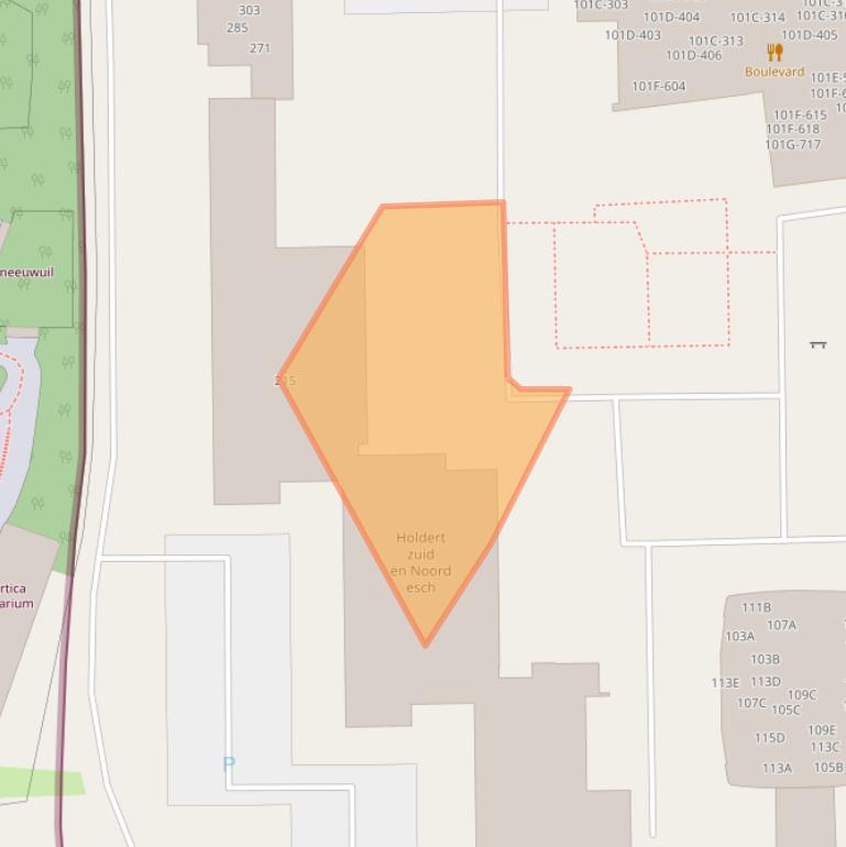 Kaart van postcodegebied 7811AT.