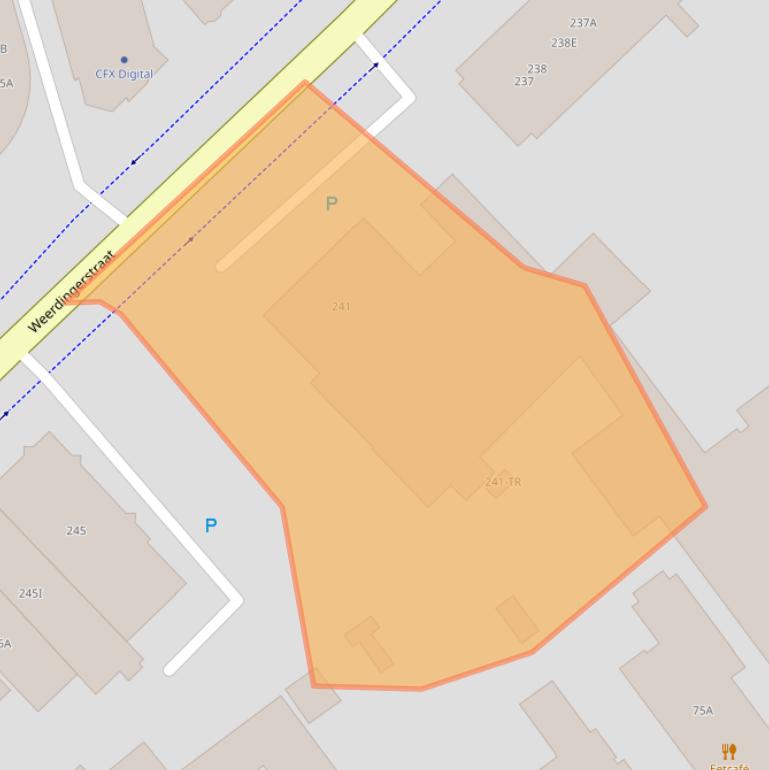 Kaart van postcodegebied 7811CH.