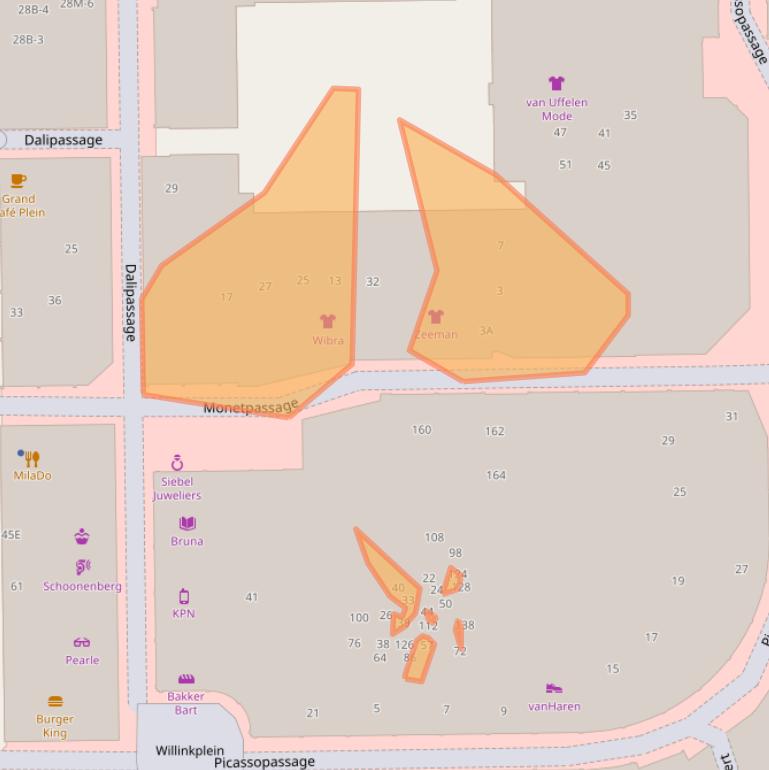 Kaart van postcodegebied 7811DL.