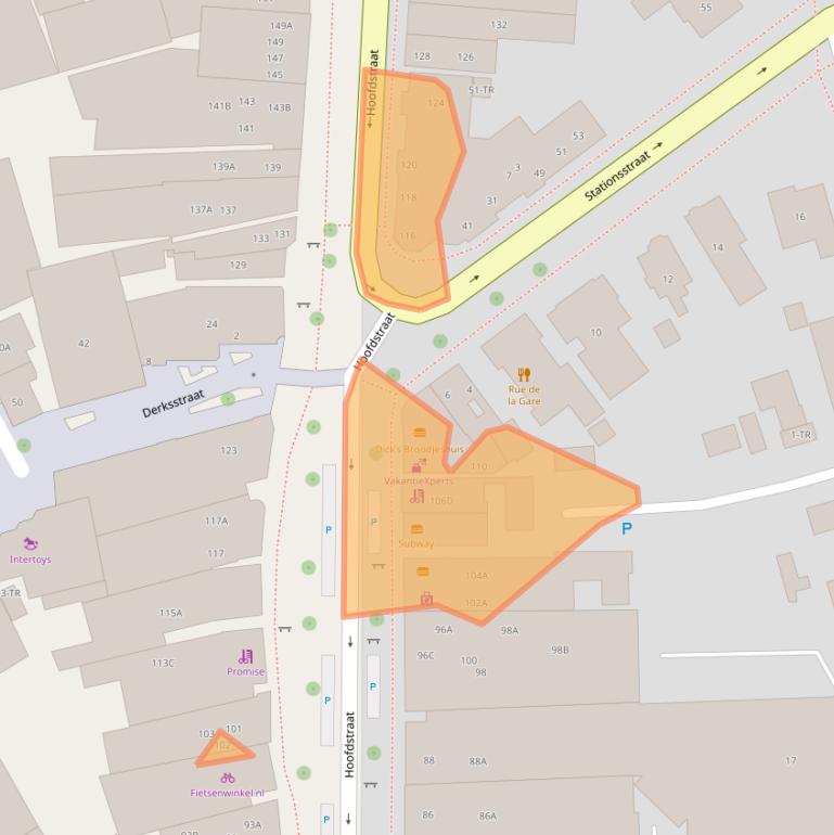 Kaart van postcodegebied 7811ET.