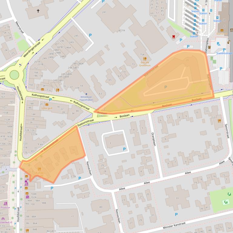 Kaart van postcodegebied 7811GH.