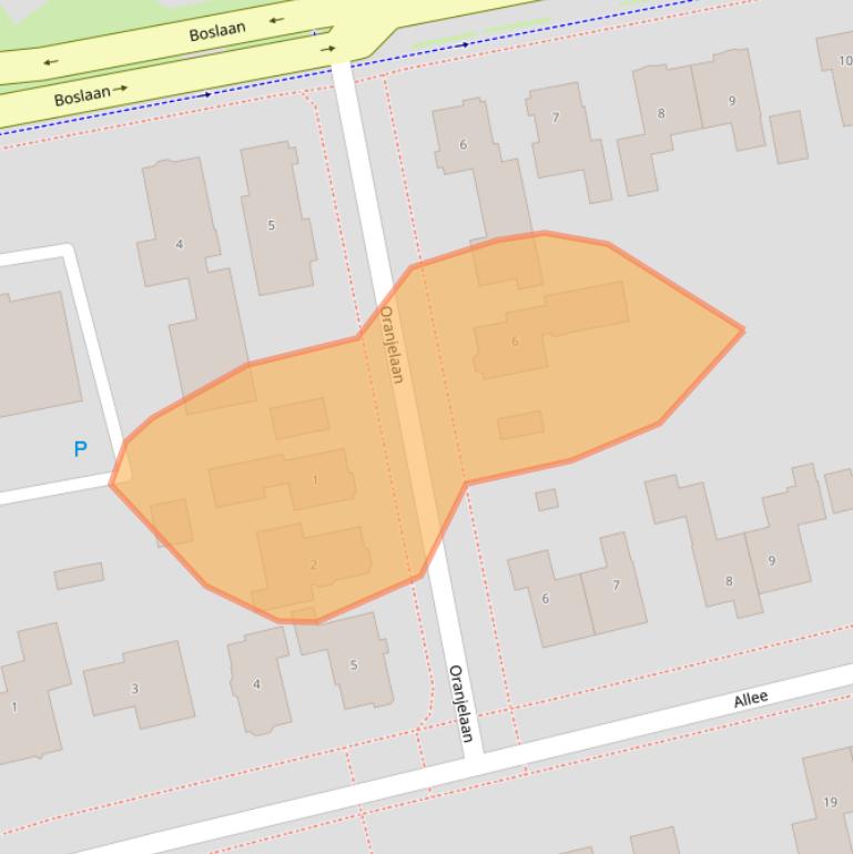 Kaart van postcodegebied 7811GL.