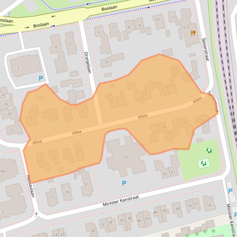 Kaart van postcodegebied 7811GM.