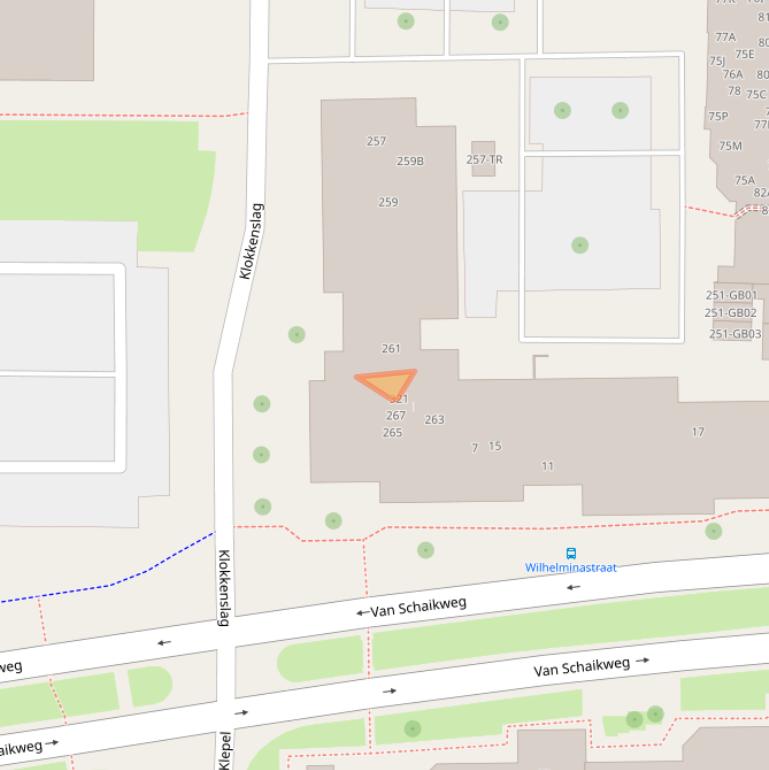 Kaart van postcodegebied 7811HW.