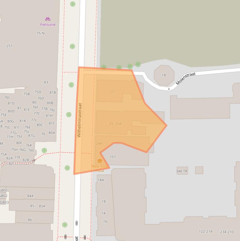 Kaart van postcodegebied 7811JB.