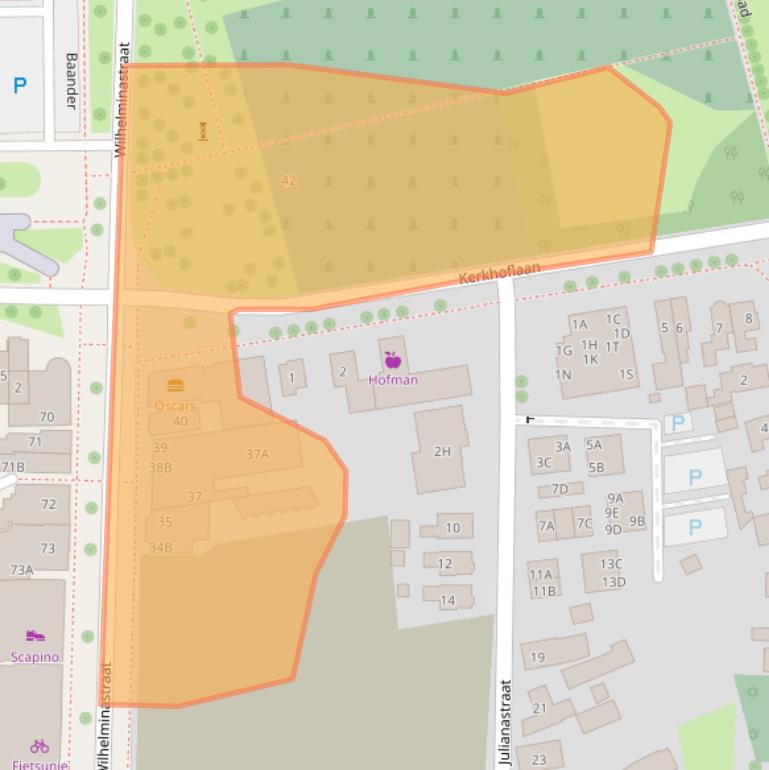 Kaart van postcodegebied 7811JC.
