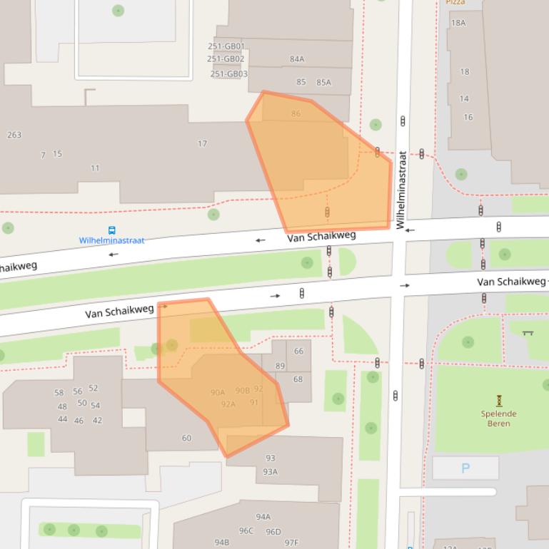 Kaart van postcodegebied 7811JK.