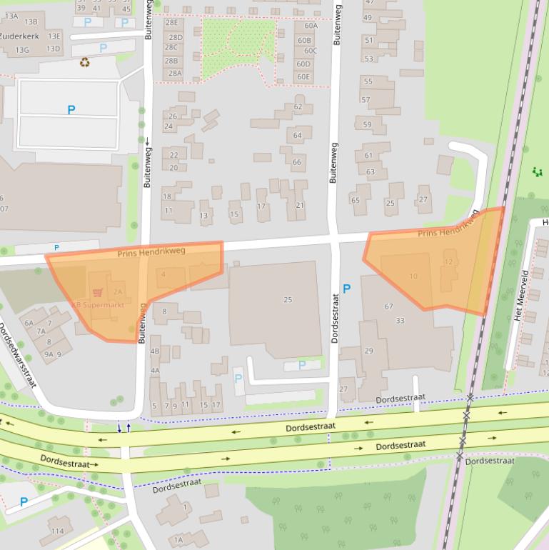 Kaart van postcodegebied 7811KD.