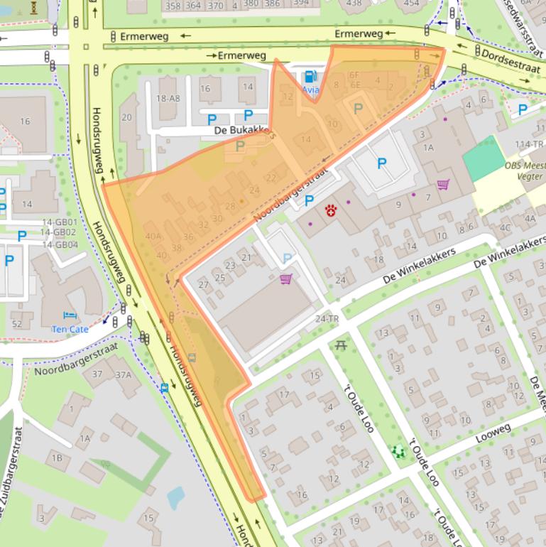 Kaart van postcodegebied 7811KG.