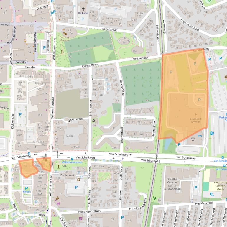 Kaart van postcodegebied 7811KK.