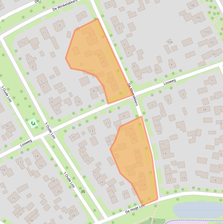 Kaart van postcodegebied 7811LJ.