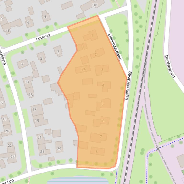 Kaart van postcodegebied 7811LR.