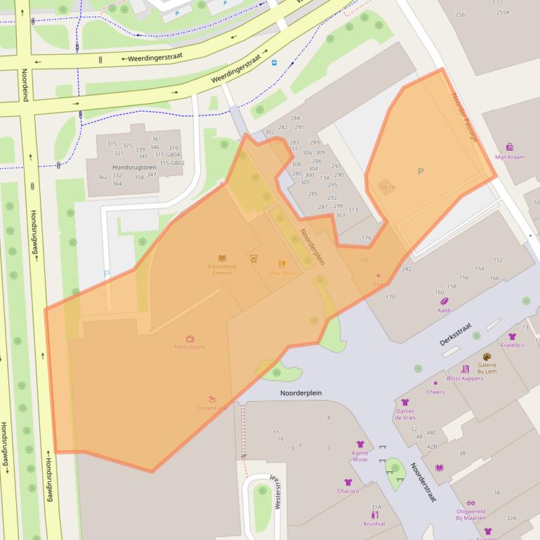 Kaart van postcodegebied 7811MG.
