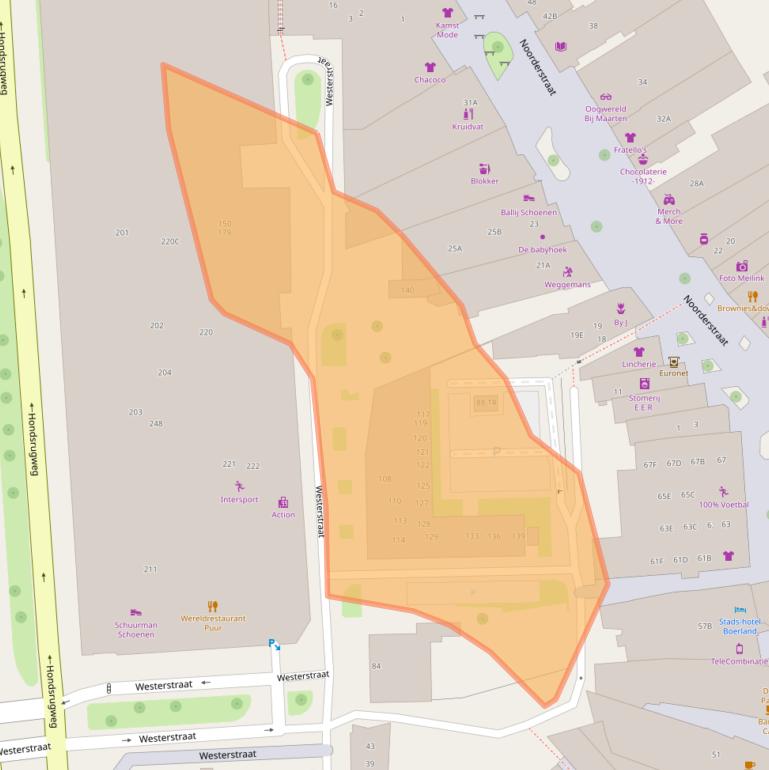 Kaart van postcodegebied 7811MV.