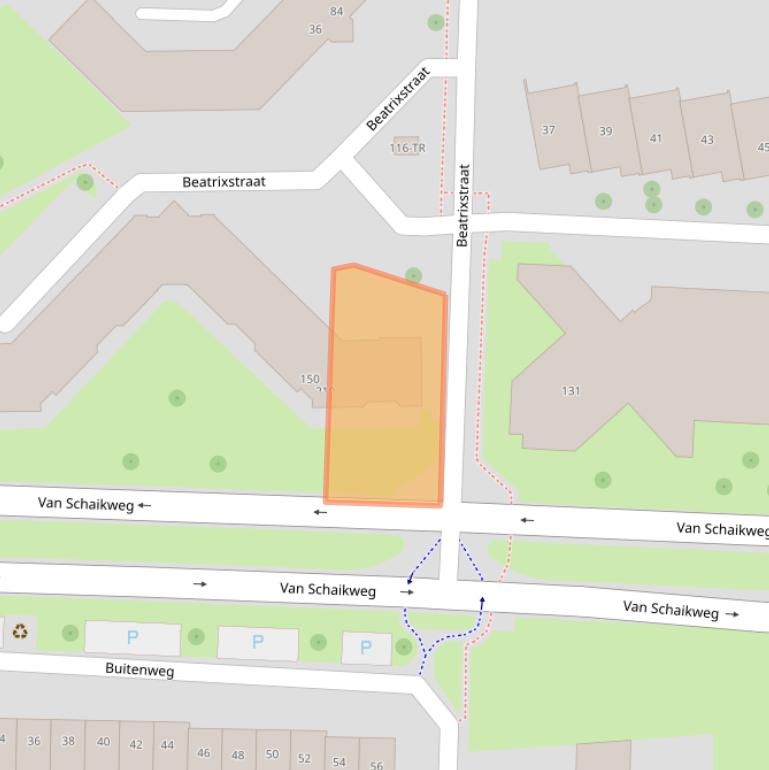 Kaart van postcodegebied 7811RE.