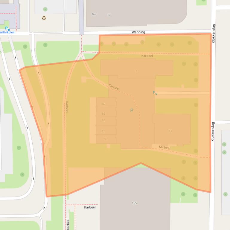 Kaart van postcodegebied 7811XL.