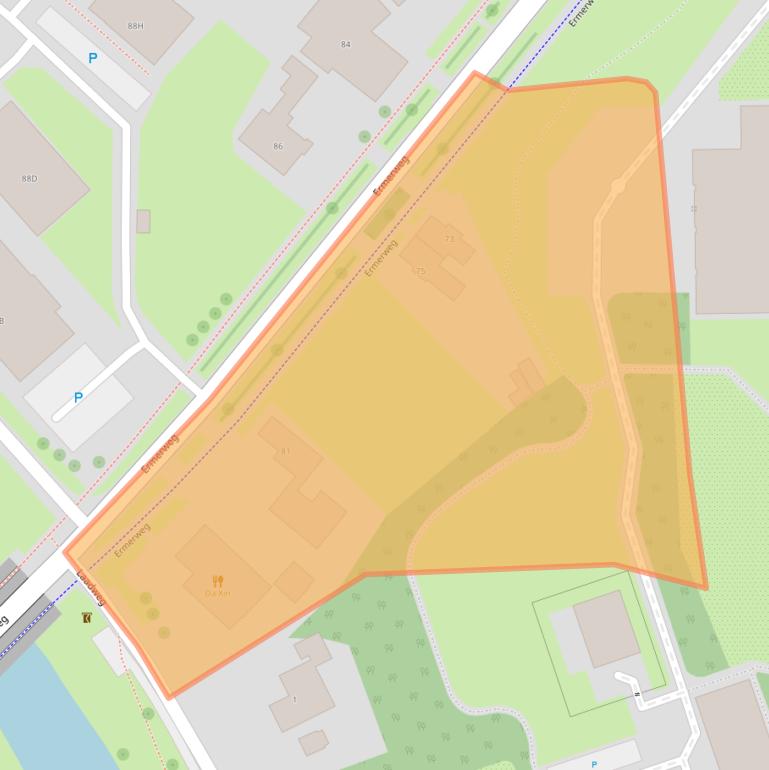 Kaart van postcodegebied 7812BC.