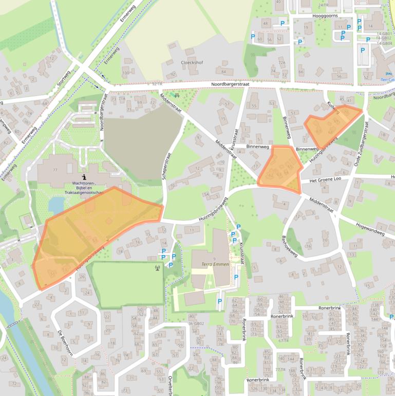 Kaart van postcodegebied 7812BL.