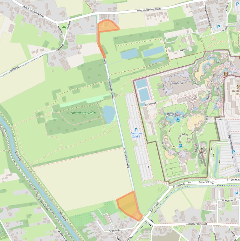 Kaart van postcodegebied 7812BP.