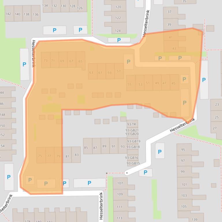 Kaart van postcodegebied 7812CB.